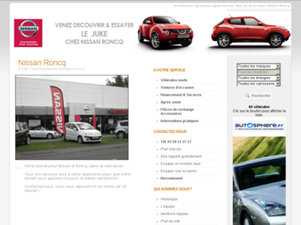 nissan-roncq.fr website preview