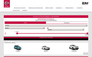 nissan-idm.com website preview