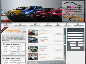 reflexautomobile.com website preview