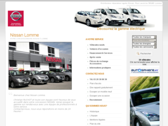 nissan-lomme.fr website preview