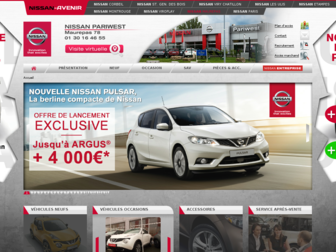 nissan-maurepas.fr website preview