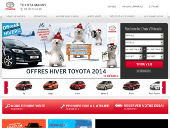 toyota-magny.fr website preview