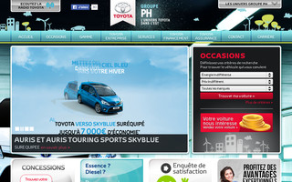 toyota.groupe-ph.com website preview