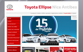 toyota-ellipse.com website preview
