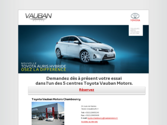 vaubanmotors.fr website preview