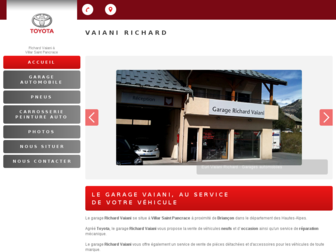 vaiani-garage.fr website preview