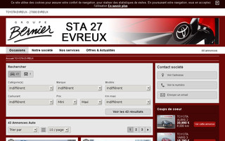 toyota-occasion-evreux.com website preview