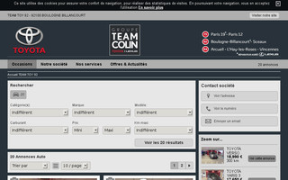teamtoyboulogne.com website preview