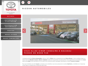 rizzon-automobiles-plerin.fr website preview