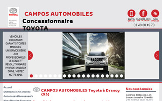 toyota93.com website preview