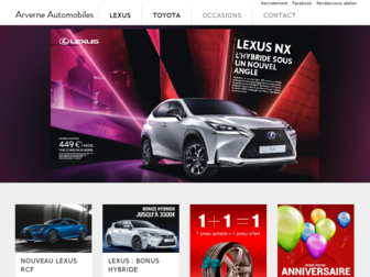 arverne-automobiles.fr website preview