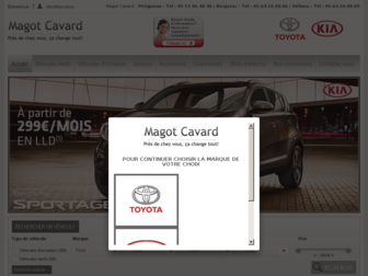 magot-cavard.com website preview