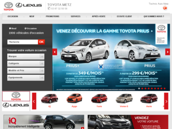 toyota-metz.fr website preview