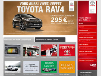 toyota-nice.fr website preview