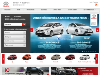 toyota-belfort.fr website preview