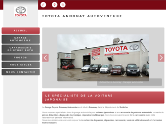toyota-annonay.fr website preview