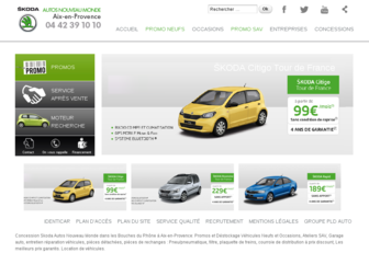 skoda-aix-en-provence.com website preview