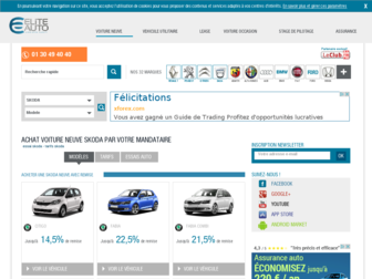 skoda.elite-auto.fr website preview