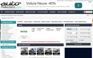 skoda.auto-selection.com website preview