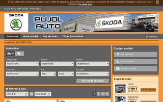 pujolautoseatskoda47.com website preview