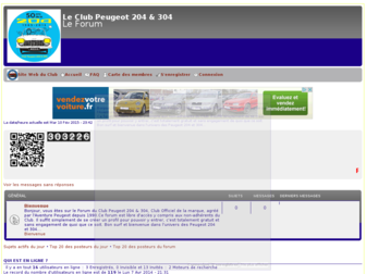 club204304.forumpro.fr website preview