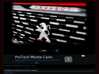 peugeotfans.com website preview