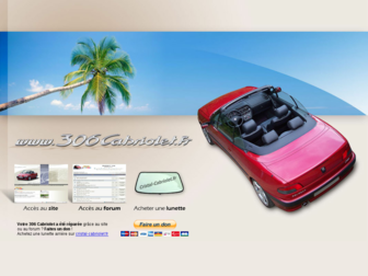 306cabriolet.fr website preview