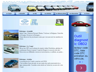 coupe406.com website preview