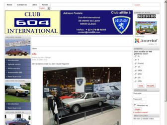 club604.com website preview