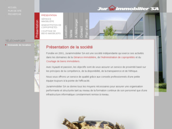 juraimmobilier.ch website preview