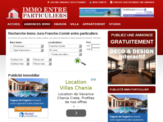 jura.immo-entre-particuliers.com website preview