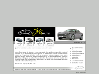 jmg-auto.com website preview