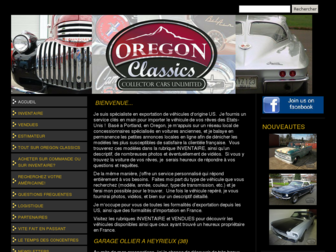 oregon-classics.com website preview