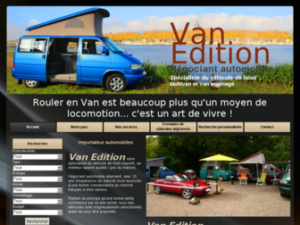 van-edition.fr website preview