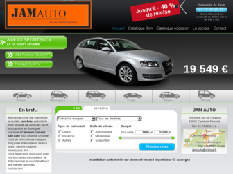 jamauto.fr website preview