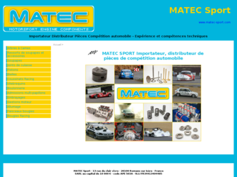 matec-sport.com website preview