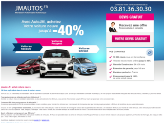 jmautos.fr website preview