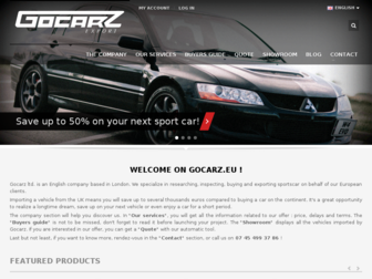 gocarz.eu website preview