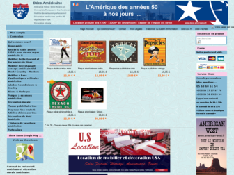 deco-americaine.fr website preview