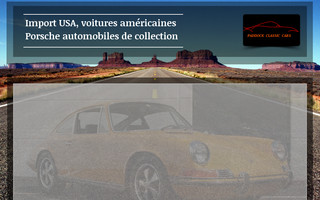 paddockclassiccars.com website preview