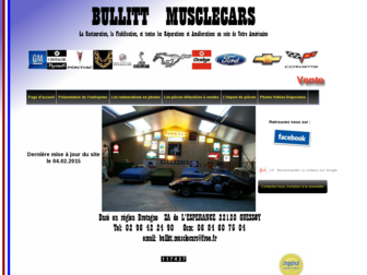 bullitt-musclecars.fr website preview