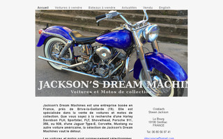 jacksonsdreammachines.com website preview