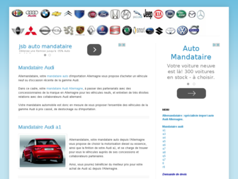 audi.allemandataire.com website preview