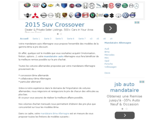 bmw.mandataire-allemagne.com website preview