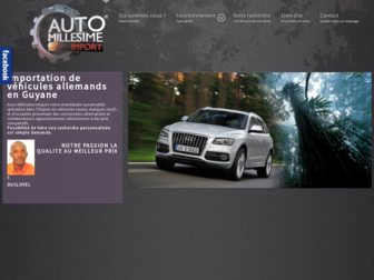 auto-millesime-import.fr website preview