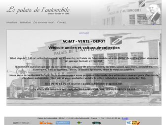 palais-automobile.com website preview