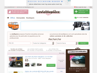 lavieillepiece.com website preview