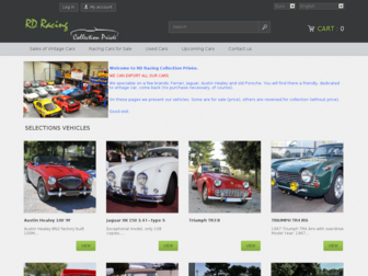 collection-voitures.com website preview