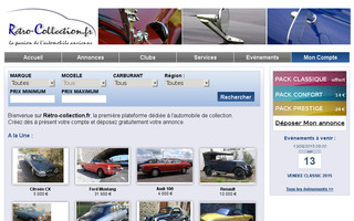 retrocollection.fr website preview