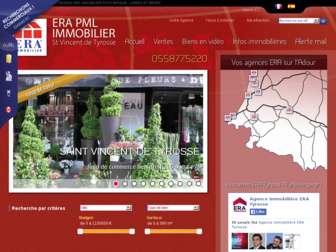 era-immobilier-tyrosse.fr website preview